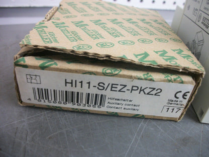 KLOCKNER-MOELLER 1N.O. 1N.C. AUXILIARY CONTACT HI11-S/EZ-PKZ2 NIB
