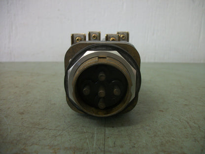 ALLEN-BRADLEY CLUSTER PILOT LIGHT 800T-PC416 120VOLT NOB