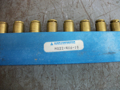 ALKON SERIES MQ 10-PORT PNEUMATIC MANIFOLD MQ22-4X6-10