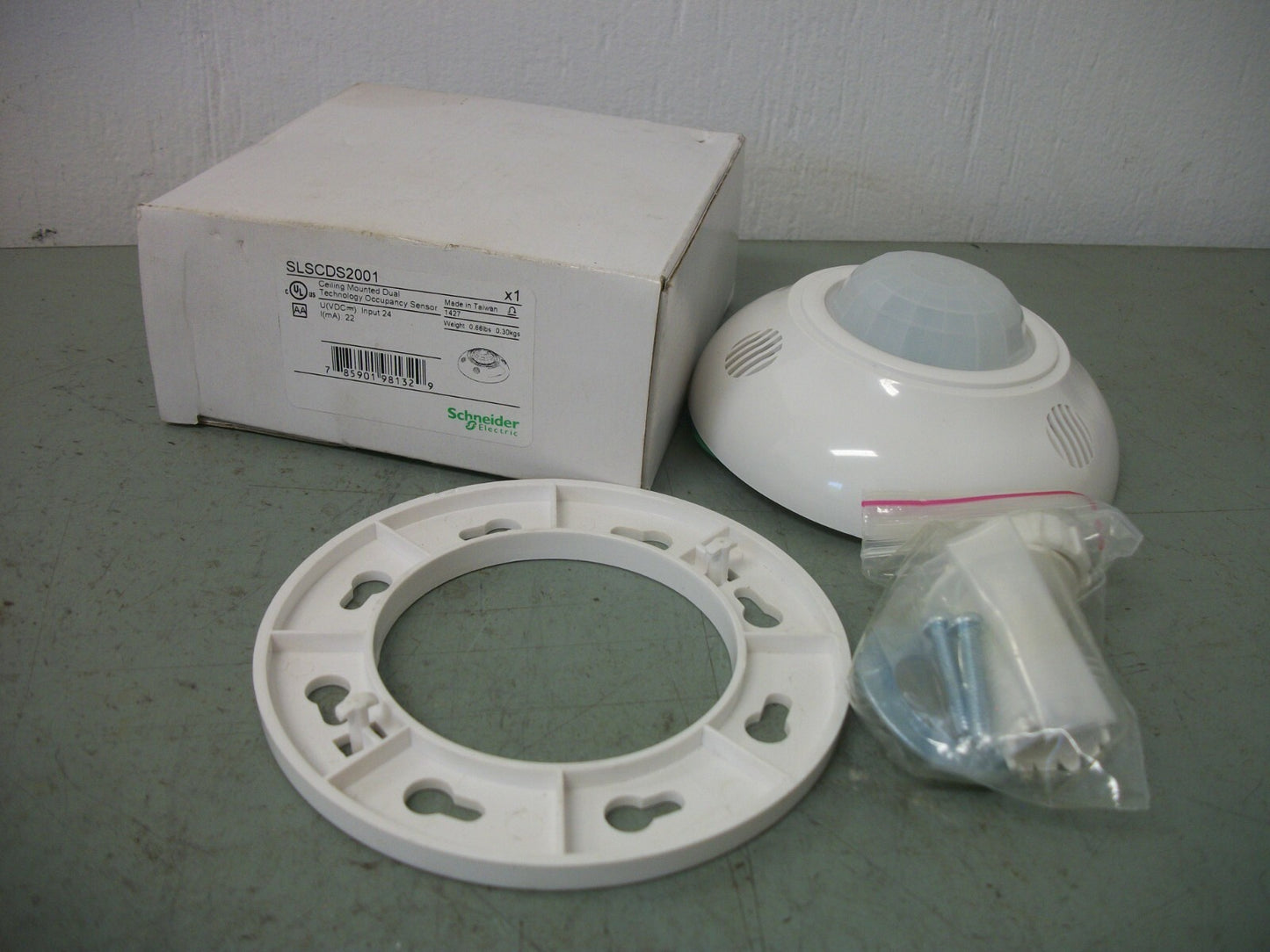 SQUARE D CEILING MOUNTED DUAL OCCUPANCY SENSOR SLSCDS2001 NIB