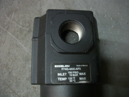 NORGREN EXCELON PNEUMATIC FILTER F74G-4AN-AP3 150PSI 10BAR
