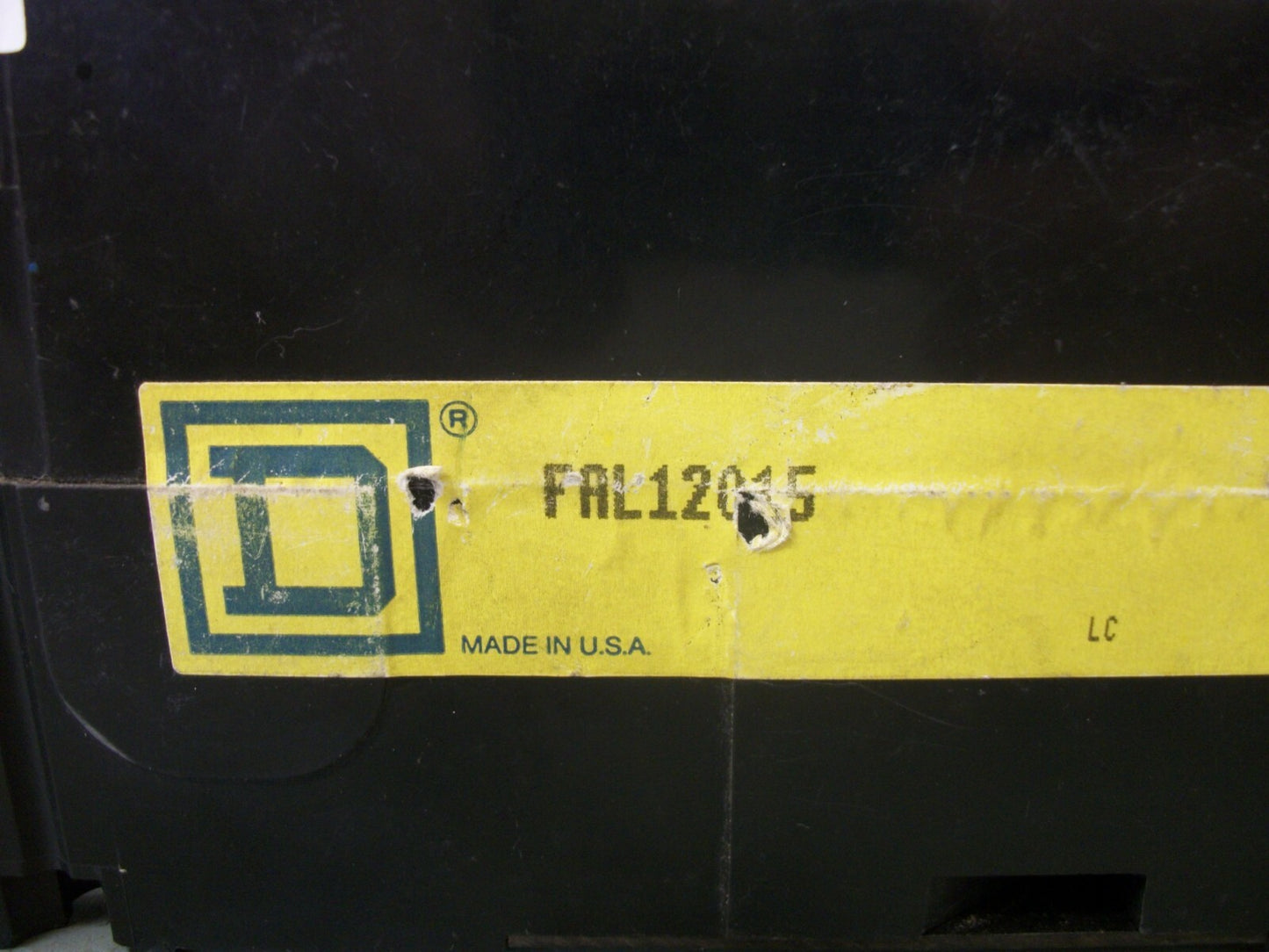 SQUARE D FAL CIRCUIT BREAKER FAL12015 15AMP 120VOLT 1POLE NOB