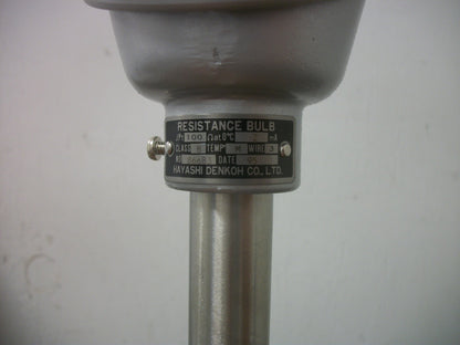 HAYASHI DENKOH THERMOCOUPLE RESISTANCE BULB JPt100 2mA 3W NOB