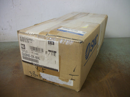 SMC DOUBLE ACTING SINGLE ROD PNEUMATIC CYLINDER CDA2BH80-50K-B64L NIB