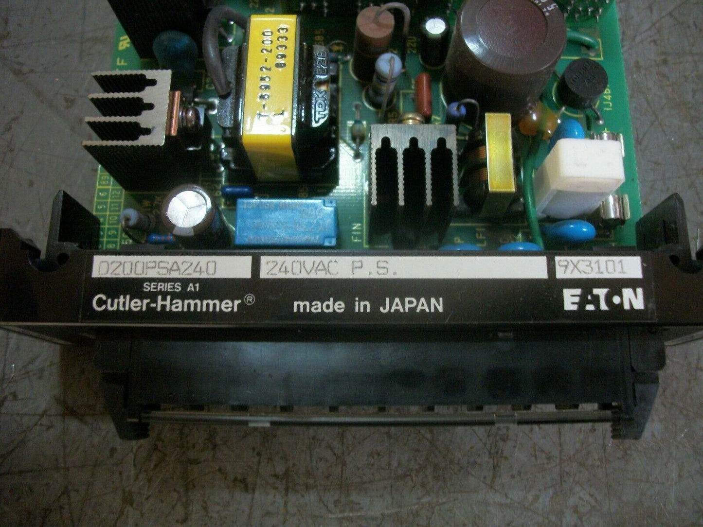 CUTLER-HAMMER 240VAC POWER SUPPLY MODULE D200PSA240