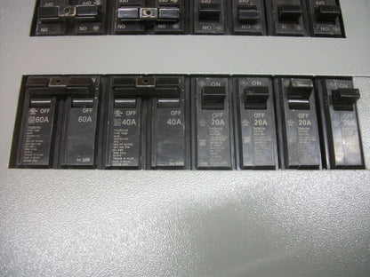 GE RELIAGEAR PANELBOARD INTERIOR AQF1242AB 225A 120/240V 1PH 200A MAIN NIB