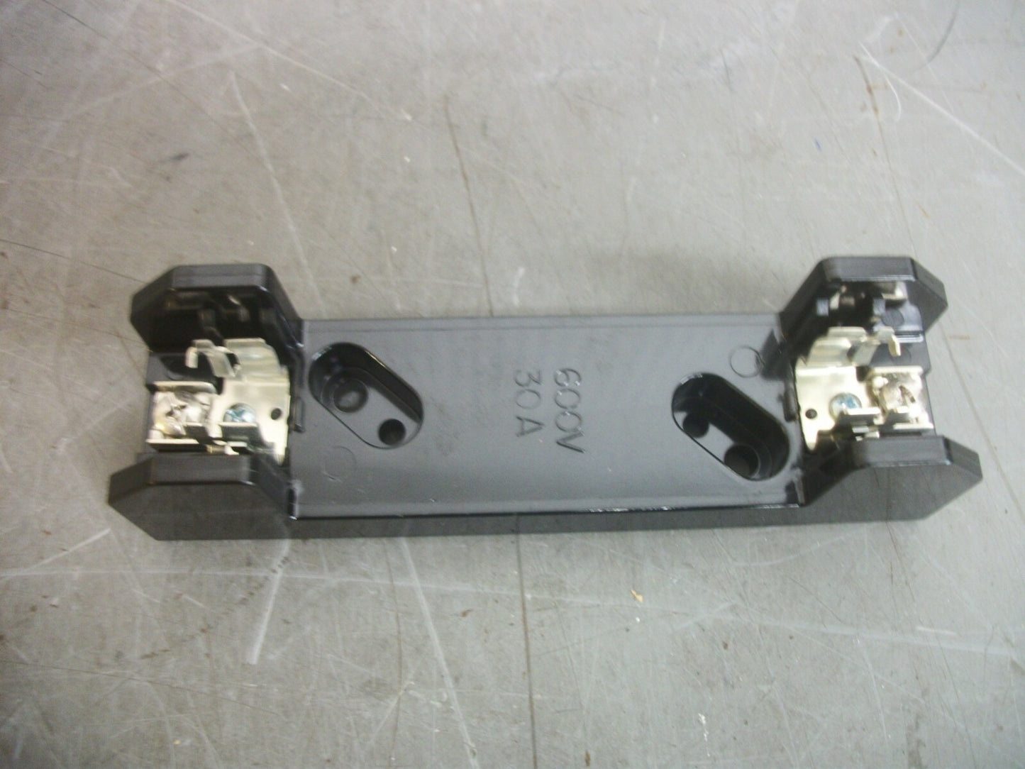 SQUARE D CLASS H FUSEHOLDER 9080FB1611 30AMP 600VOLT 1POLE NOB