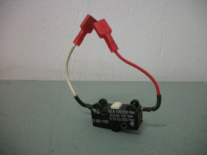 CROUZET MINI SNAP LIMIT SWITCH U83106 10AMP 125/250VAC