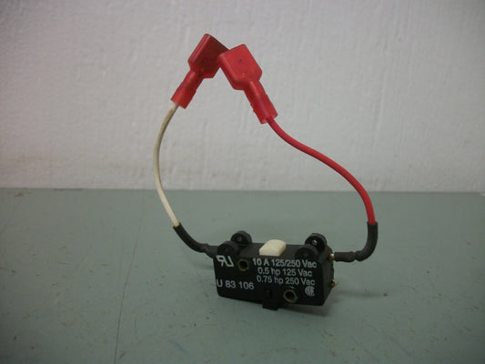 CROUZET MINI SNAP LIMIT SWITCH U83106 10AMP 125/250VAC