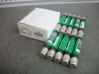 LITTELFUSE BOX OF 10 POWR-GARD FUSES LLSRK8 8AMP 600VOLT NIB