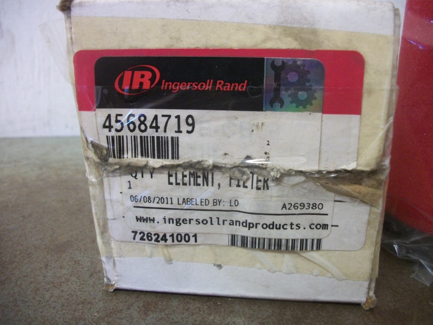 INGERSOLL-RAND FILTER ELEMENT 45684719 NIB