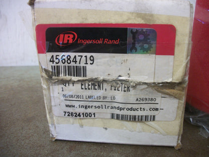 INGERSOLL-RAND FILTER ELEMENT 45684719 NIB