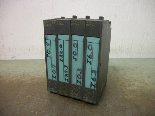 SIEMENS SIMATIC S7 LOT OF 4 DIGITAL INPUT MODULES 6ES7 131-4BD01-0AA0