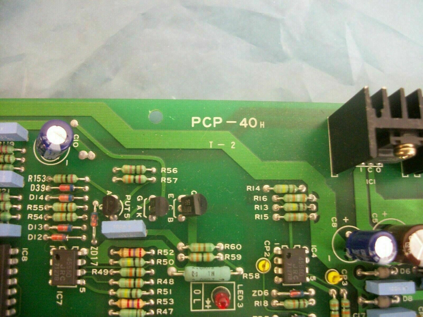 TOYO MACHINERY P-40S MOTOR SPEED CONTROLLER BOARD PCP-40 NEW