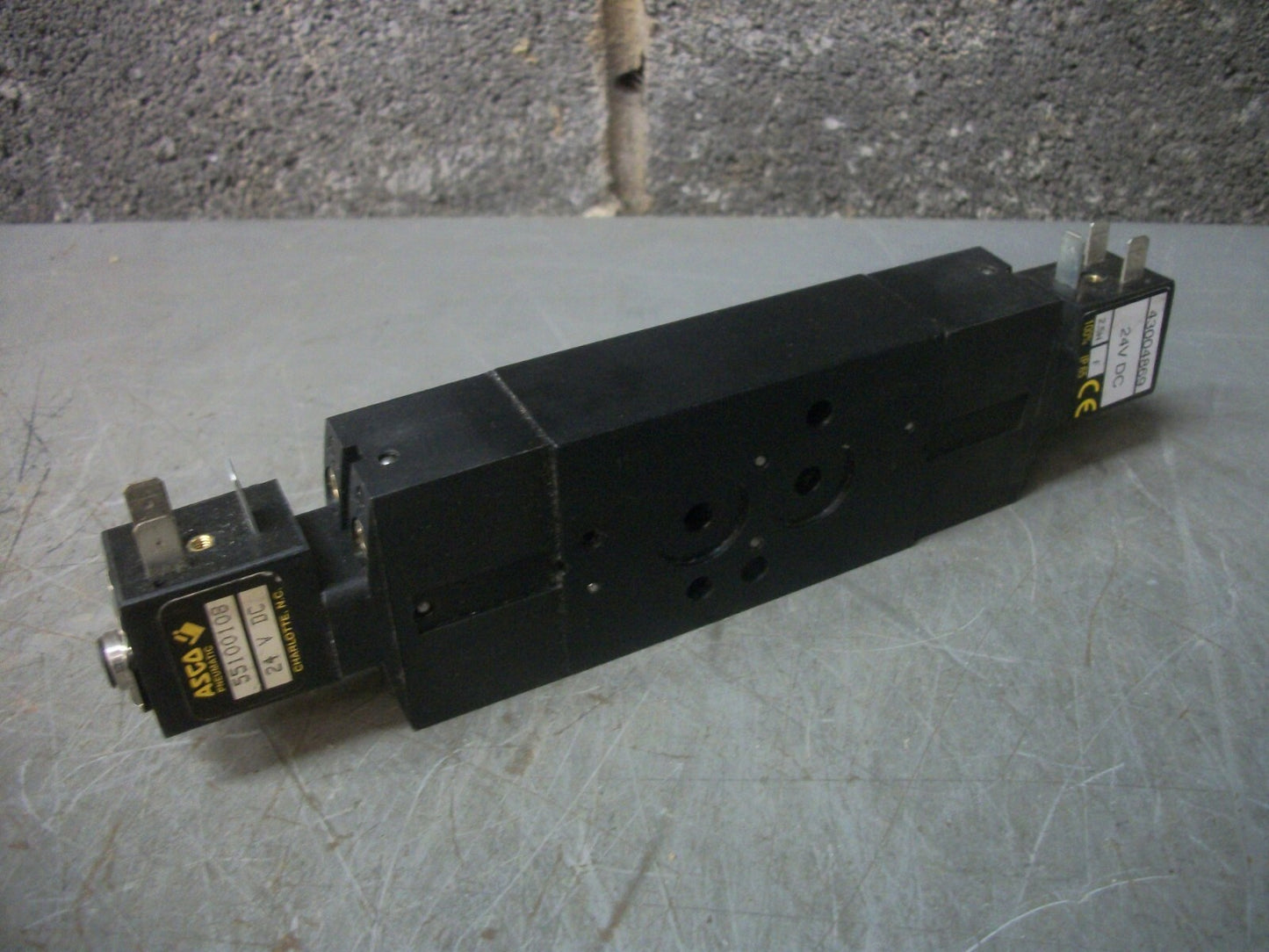 ASCO JOUCOMATIC SOLENOID CONTROL VALVE 55100108 24VDC NOB