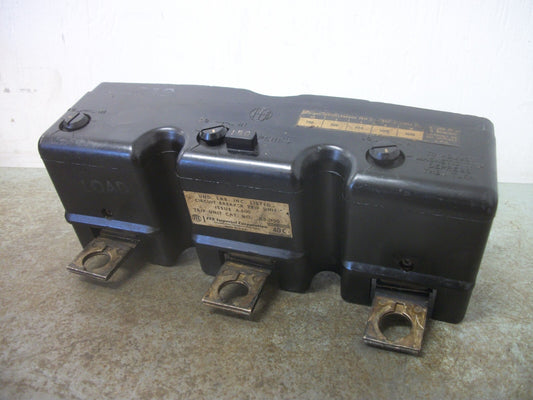 SIEMENS ITE CIRCUIT BREAKER TRIP UNIT JL3T150 150AMP 600VOLT 3POLE