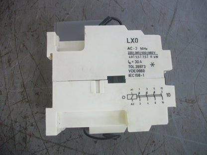 EAW CONTACTOR LX0 30AMP 220VCOIL 3PH 660VOLT 11KW