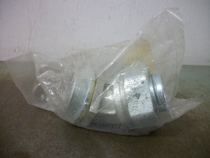 RACO 3445 1-1/4" 45 DEG LIQUID SEAL TIGHT CONDUIT FITTING CONNECTOR 3LK80A NEW