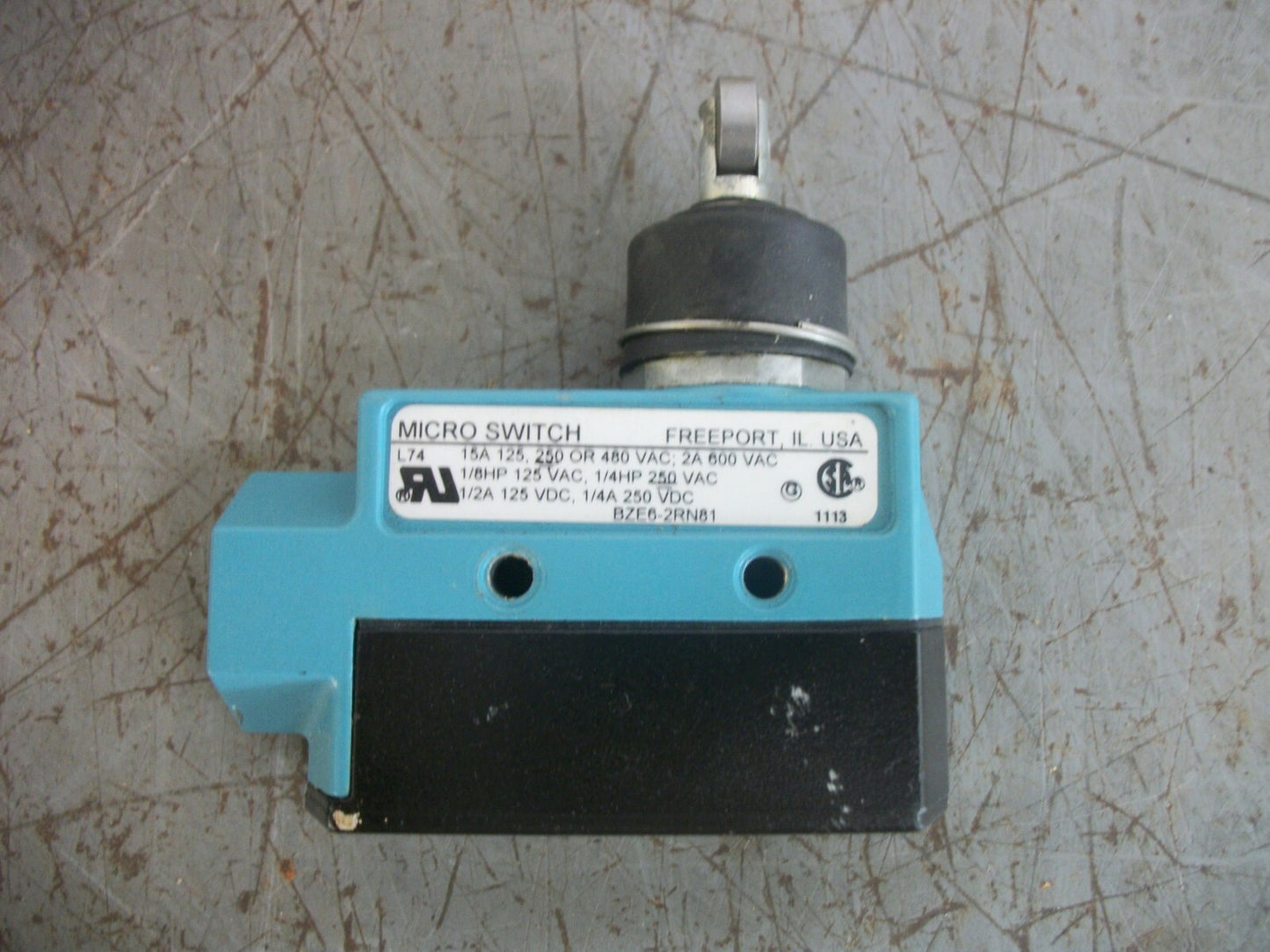 HONEYWELL MICRO SWITCH LIMIT SWITCH BZE6-2RN81