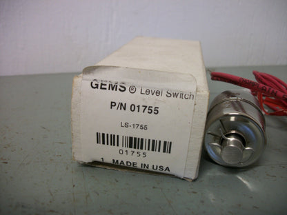 GEMS LEVEL SWITCH 01755 NIB