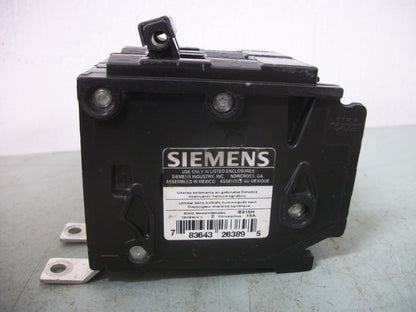 SIEMENS BLH CIRCUIT BREAKER B215H 15AMP 240VOLT 2POLE NOB