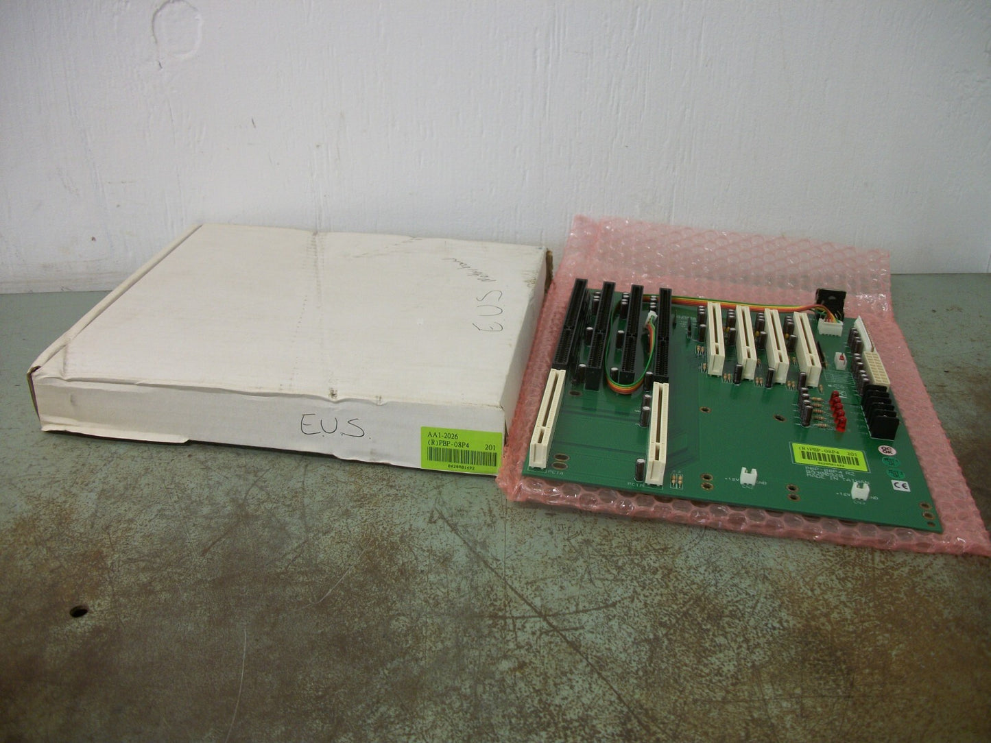 PORTWELL 8-SLOT (4xPCI) PICMG BACKPLANE MOTHERBOARD PBP-08P4 NIB