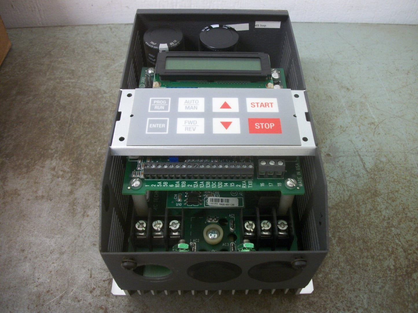 LEESON SPEEDMASTER 1HP ADJUSTABLE SPEED AC MOTOR DRIVE 174920.00 460VOLT 3PH 2A