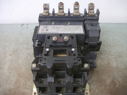 ALLEN-BRADLEY SIZE 3 CONTACTOR 500-DOD940 90AMP 120VCOIL 3PH 600VOLT 50HP