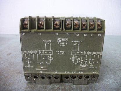 PILZ P2HZ/3 SAFETY RELAY P2HZ/3 24V- /1A/1R