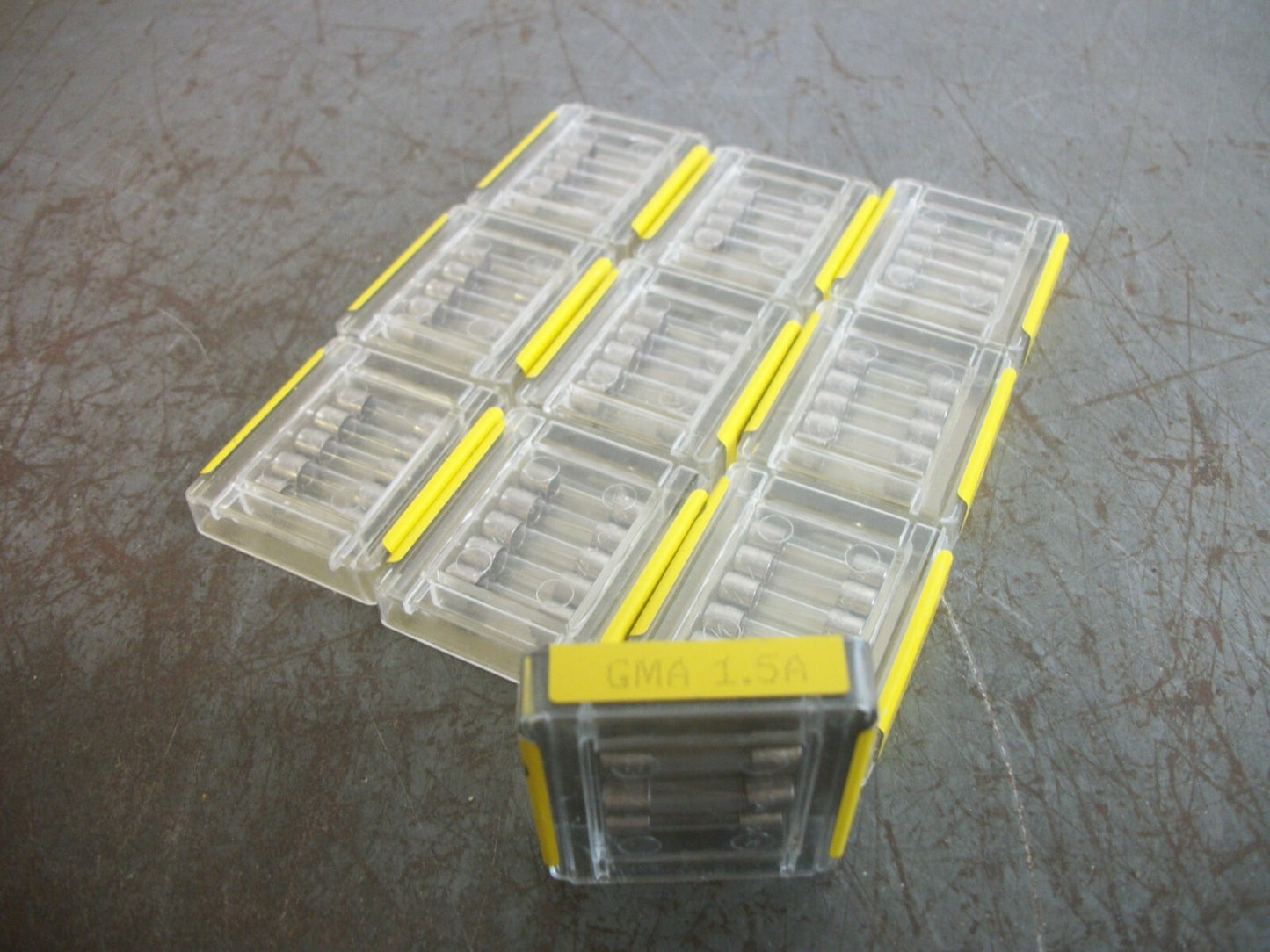 BUSSMANN LOT OF 50 CARTRIDGE FUSES GMA1.5A 1.5AMP 250VOLT NEW