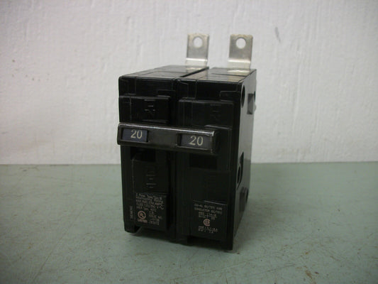 SIEMENS BL CIRCUIT BREAKER B220 20AMP 240VOLT 2POLE NOB