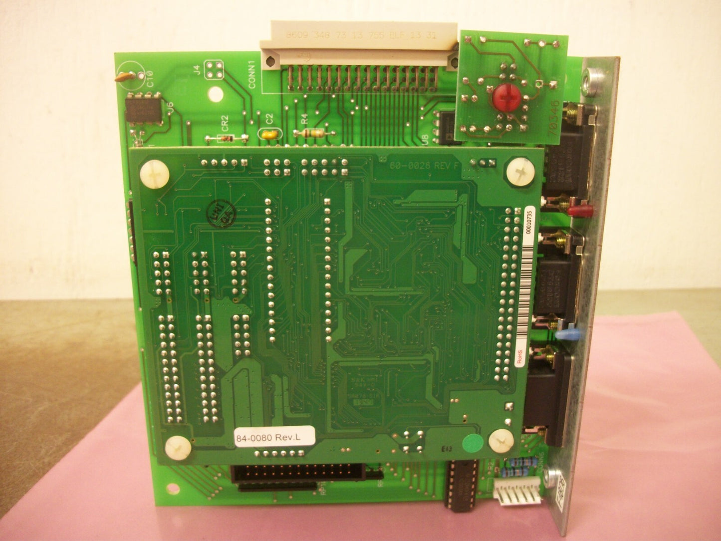 PLASTRAC CPU PROCESSOR PCB BOARD 84-0080 REV L