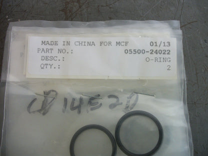 CAT LOT OF 14 DISTRIBUTOR HOUSING O-RINGS 05500-24022 NEW