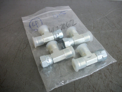 HYSTER LOT OF 4 HCE 788 FITTINGS 0017062 NEW