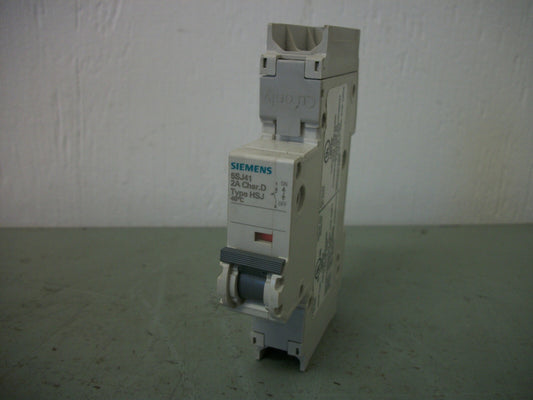 SIEMENS HSJ MINI CIRCUIT BREAKER 5SJ4102-8HG41 2AMP 277VOLT 1POLE