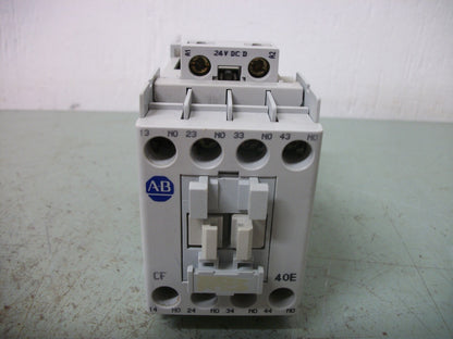 ALLEN-BRADLEY CONTROL RELAY 700-CF400D* 24VCOIL 25AMP