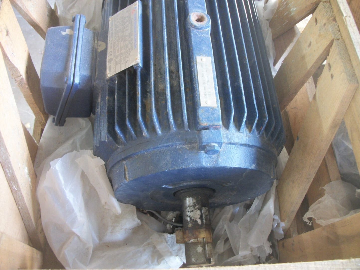 NORTH AMERICAN 5HP 215T TEFC AC MOTOR PE215T-5-6C 460VOLT 3PH 1170RPM NEW