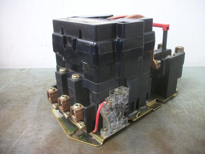 SQUARE D SIZE 3 MOTOR STARTER 8536SEG1 600VCOIL 3PH 600V 50HP