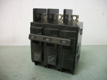 SIEMENS BQ CIRCUIT BREAKER BQ3B060 60AMP 240VOLT 3POLE