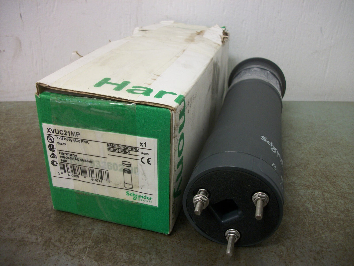 TELEMECANIQUE XVU BLACK BODY MODULAR TOWER LIGHT XVUC21MP NIB