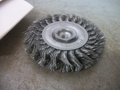 WEILER 5HD68 4" KNOT WHEEL 13117 NIB