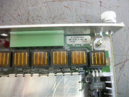 METTLER TOLEDO DUAL 2-CHANNEL ANALOG A/D 15VDC CONTROLLER MODULE E15290700A