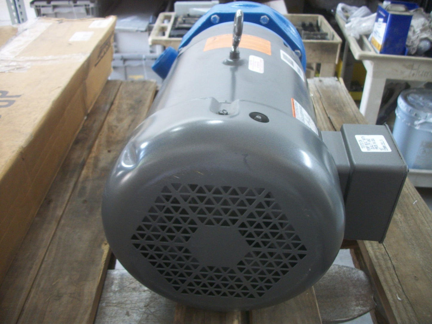 GOULDS 1-1/2 X 2-8 6-3/4 CENTRIFUGAL PUMP MODEL 3656 BALDOR 10HP JMM3711T 460V