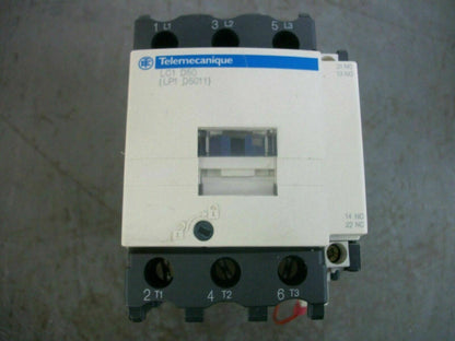 TELEMECANIQUE CONTACTOR LC1D5011BD 70AMP 24VCOIL 3PH 600V 40HP