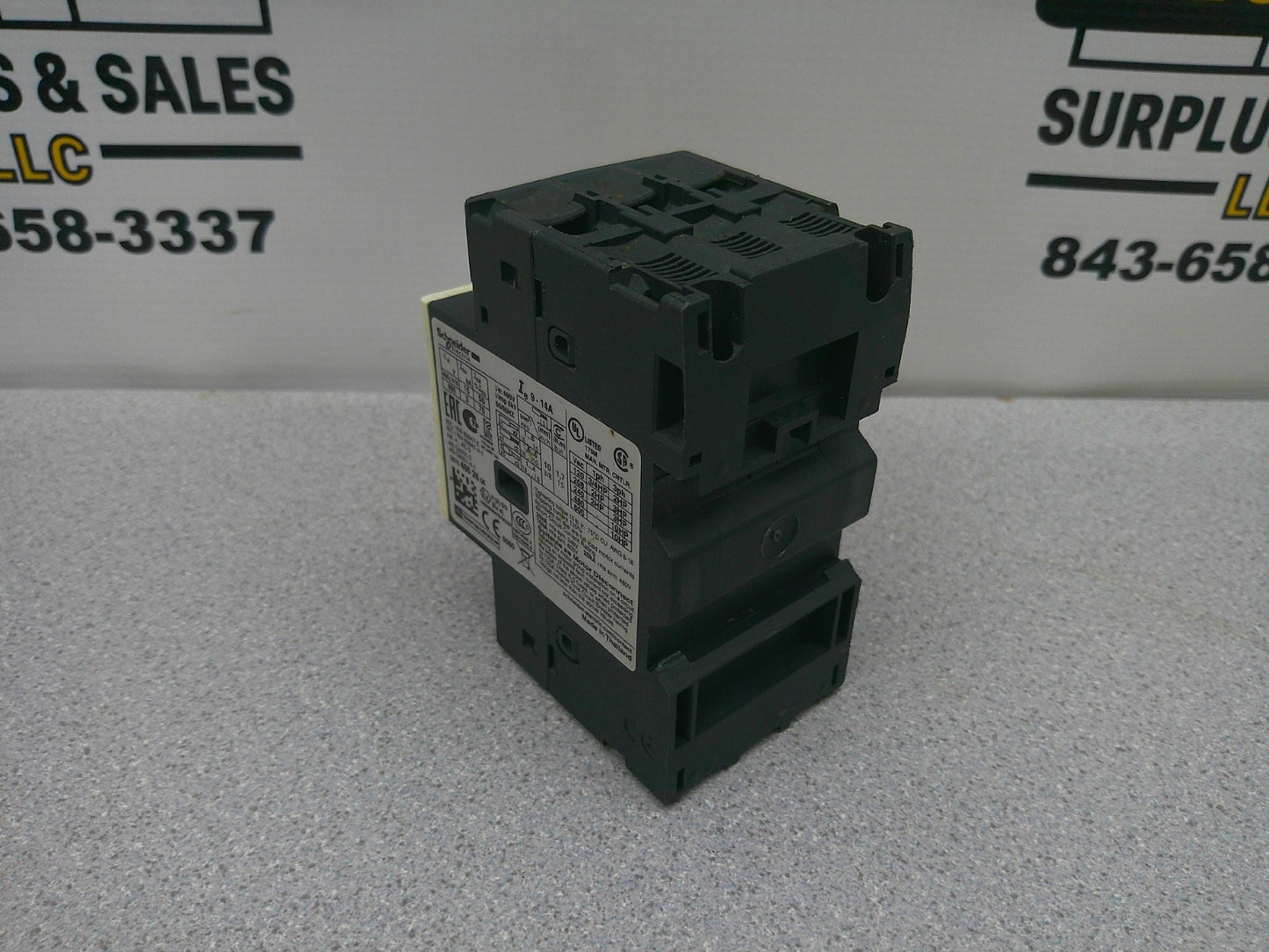 TELEMECANIQUE MOTOR CIRCUIT BREAKER GV2ME16 9-14AMP