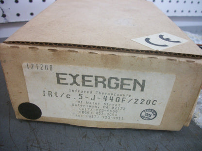 EXERGEN INFRARED THERMOCOUPLE 5-J-440F/220C NIB