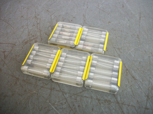 BUSSMANN LOT OF 25 CARTRIDGE FUSES MDL3/4 3/4AMP 250VOLT NEW