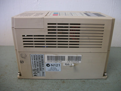TECO MA7200 1HP ADJUSTABLE SPEED DRIVE MA7200-2001-N1 230VOLT 4.8AMP 3PH