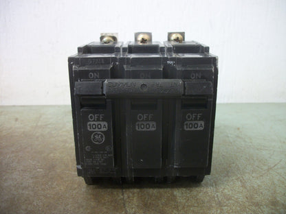 GE THQB CIRCUIT BREAKER THQB32100 100AMP 240VOLT 3POLE