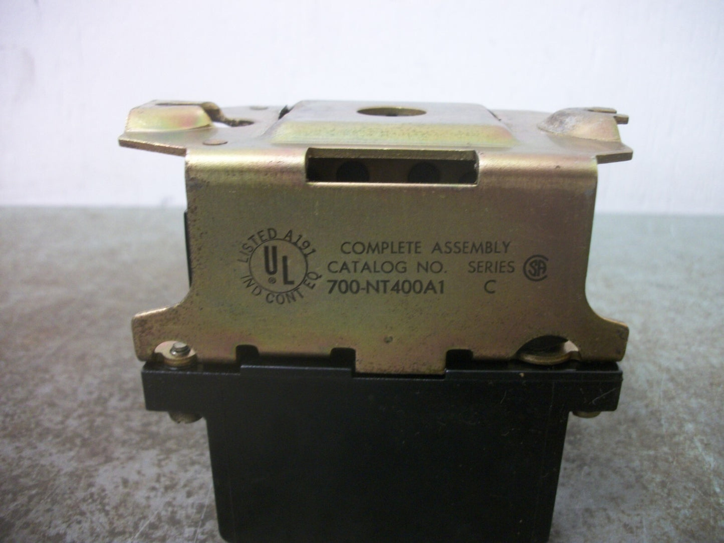 ALLEN-BRADLEY AC RELAY 700-NT400A1 120VCOIL SERIES C